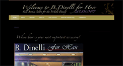 Desktop Screenshot of bdinelliforhair.com